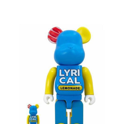 Medicom Toy x Lyrical Lemonade DesignerCon Exclusive Bearbrick 100% & 400% Figures (Set of 2) - SOLE SERIOUSS (1)