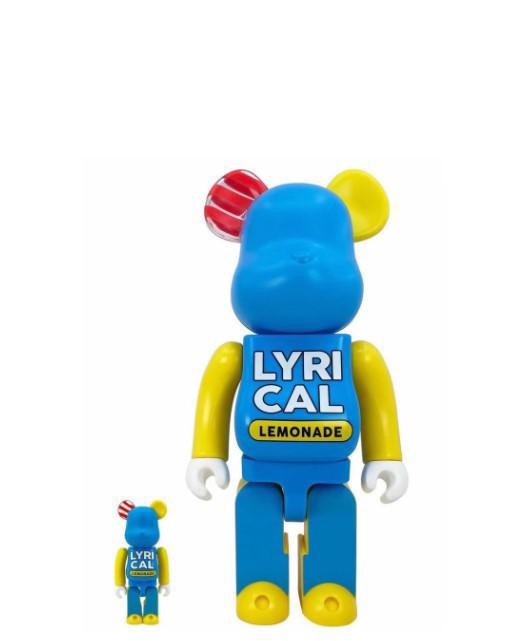 Medicom Toy x Lyrical Lemonade DesignerCon Exclusive Bearbrick 100% & 400% Figures (Set of 2) - SOLE SERIOUSS (1)