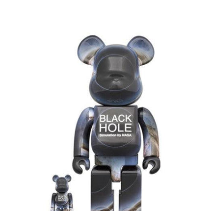 Medicom Toy x NASA 'Black Hole' Bearbrick 100% & 400% Figures (Set of 2) - SOLE SERIOUSS (1)