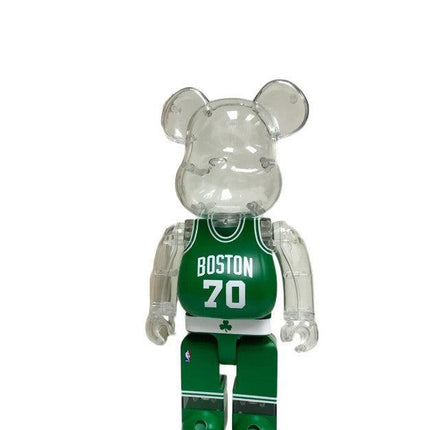 Medicom Toy x NBA 'Boston Celtics' Bearbrick 100% Figure Green - SOLE SERIOUSS (1)