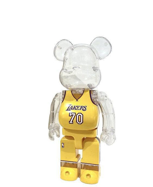 Medicom Toy x NBA 'Los Angeles Lakers' Bearbrick 100% Figure - SOLE SERIOUSS (1)