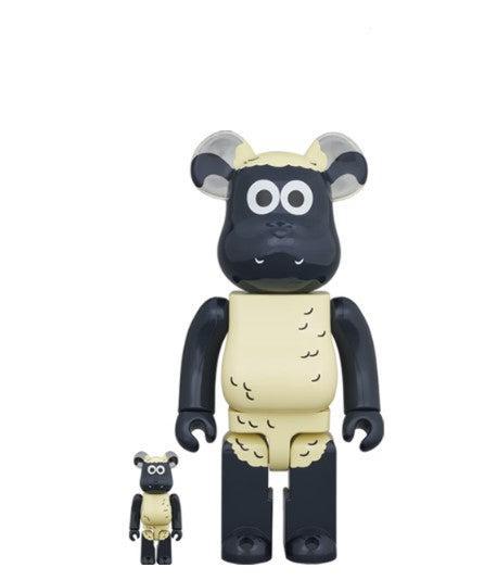 Medicom Toy x Shaun The Sheep Bearbrick 100% & 400% Figures (Set of 2) - SOLE SERIOUSS (1)