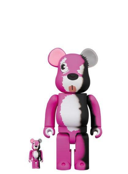 Medicom Toy x Sony x Breaking Bad 'Pink Bear' Bearbrick 100% & 400% Figures (Set of 2) - SOLE SERIOUSS (1)