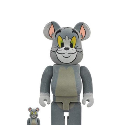 Medicom Toy x Warner Bros. x Tom & Jerry 'Tom Flocky' Bearbrick 100% & 400% Figures (Set of 2) - SOLE SERIOUSS (1)