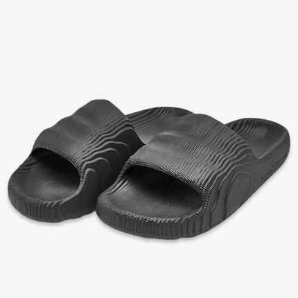(Men's) Adidas Adilette 22 Slides 'Grey Five' (2023) HP6522 - SOLE SERIOUSS (2)