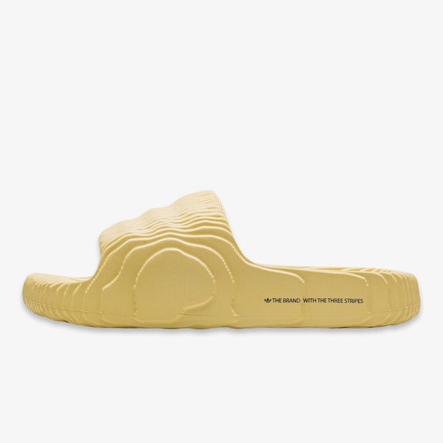 (Men's) Adidas Adilette 22 Slides 'St Desert Sand' (2022) GX6945 - SOLE SERIOUSS (1)