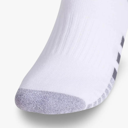 (Men's) Adidas Superlite III Quarter Socks White / Grey (3 Pack) 5155903A - SOLE SERIOUSS (4)