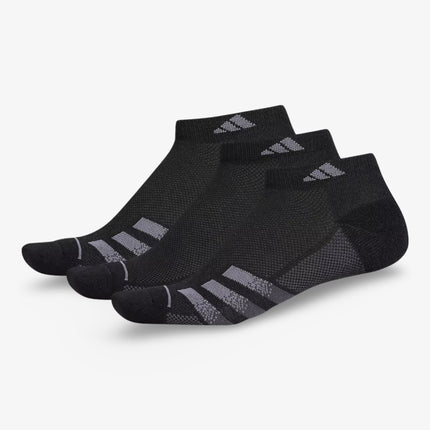 (Men's) Adidas Superlite Stripe III Low-Cut Socks Black / Night Grey (3 Pack) - SOLE SERIOUSS (2)