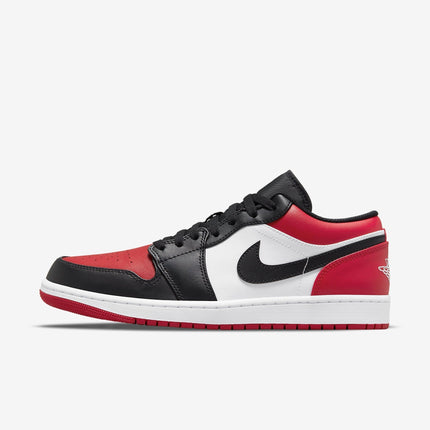 (Men's) Air Jordan 1 Low 'Bred Toe' (2021) 553558-612 - SOLE SERIOUSS (1)