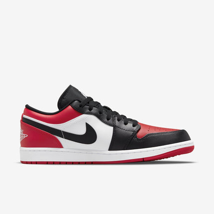 (Men's) Air Jordan 1 Low 'Bred Toe' (2021) 553558-612 - SOLE SERIOUSS (2)