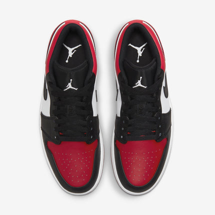 (Men's) Air Jordan 1 Low 'Bred Toe' (2021) 553558-612 - SOLE SERIOUSS (4)