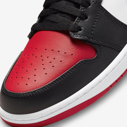 (Men's) Air Jordan 1 Low 'Bred Toe' (2021) 553558-612 - SOLE SERIOUSS (6)