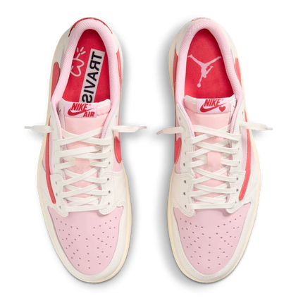 Air Jordan 1 Low OG SP x Travis Scott 'Sail / Tropical Pink' (2026)