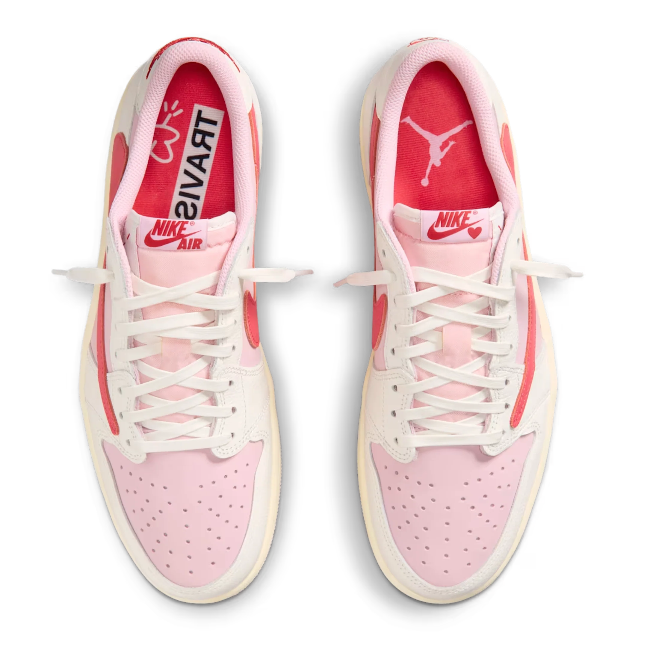 Air Jordan 1 Low OG SP x Travis Scott 'Sail / Tropical Pink' (2026 Air Jordan 1 Low OG SP x Travis Scott 'Sail / Tropical Pink' (2026