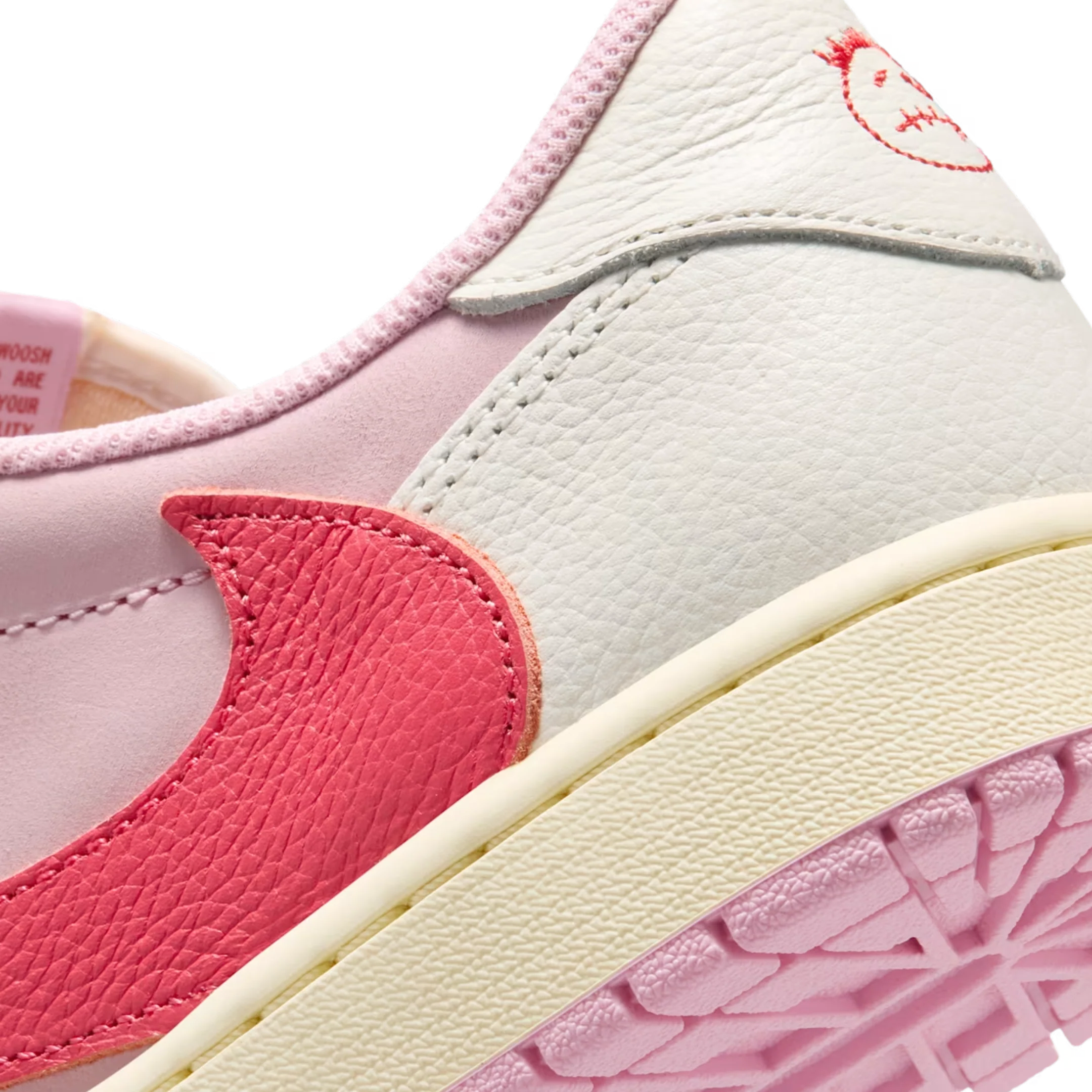 Air Jordan 1 Low OG SP x Travis Scott 'Sail / Tropical Pink' (2026 Air Jordan 1 Low OG SP x Travis Scott 'Sail / Tropical Pink' (2026