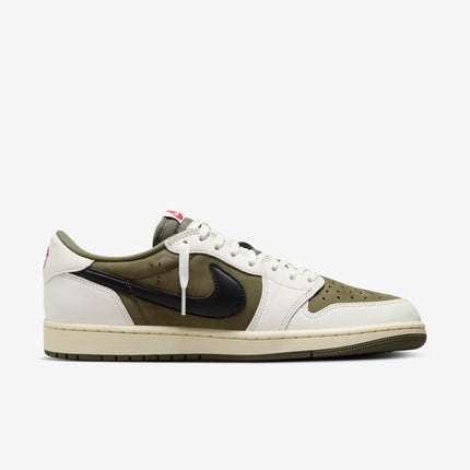 (Men's) Air Jordan 1 Low OG SP x Travis Scott 'Medium Olive' (2024) DM7866-200 - SOLE SERIOUSS (2)