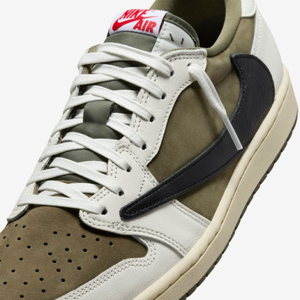 (Men's) Air Jordan 1 Low OG SP x Travis Scott 'Medium Olive' (2024) DM7866-200 - SOLE SERIOUSS (6)