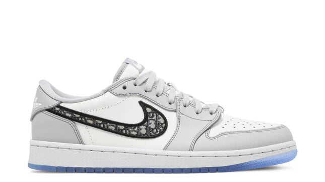 (Men's) Air Jordan 1 Low x Dior 'Wolf Grey' (2020) CN8608-002 - SOLE SERIOUSS (1)