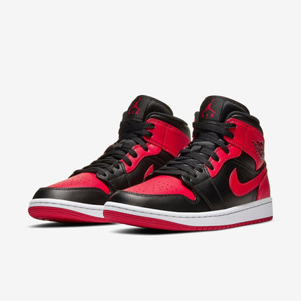 (Men's) Air Jordan 1 Mid 'Banned' (2020) 554724-074 - SOLE SERIOUSS (3)