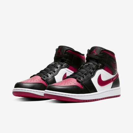 (Men's) Air Jordan 1 Mid 'Bred Toe' (2020) 554724-066 - SOLE SERIOUSS (3)