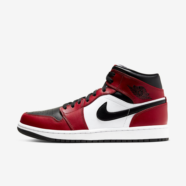 (Men's) Air Jordan 1 Mid 'Chicago Black Toe' (2020) 554724-069 - SOLE SERIOUSS (1)