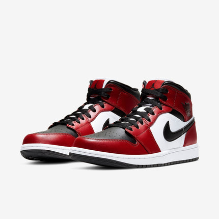 (Men's) Air Jordan 1 Mid 'Chicago Black Toe' (2020) 554724-069 - SOLE SERIOUSS (3)