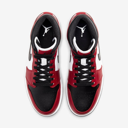 (Men's) Air Jordan 1 Mid 'Chicago Black Toe' (2020) 554724-069 - SOLE SERIOUSS (4)