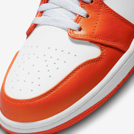(Men's) Air Jordan 1 Mid SE 'Electro Orange' (2021) DM3531-800 - SOLE SERIOUSS (6)