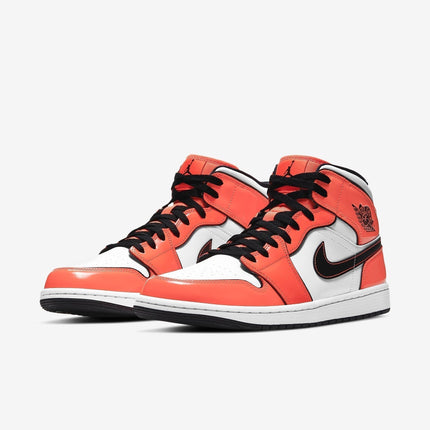 (Men's) Air Jordan 1 Mid SE 'Turf Orange' (2021) DD6834-802 - SOLE SERIOUSS (3)