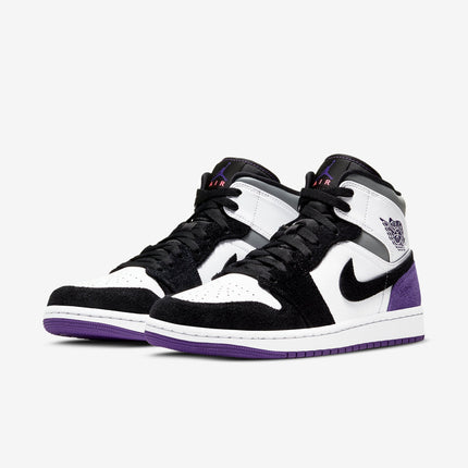 (Men's) Air Jordan 1 Mid SE 'Union Court Purple Toe' (2020) 852542-105 - SOLE SERIOUSS (3)