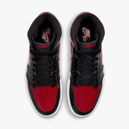 (Men's) Air Jordan 1 Retro High OG 'Reimagined Patent Bred / Banned' (2021) 555088-063 - SOLE SERIOUSS (4)