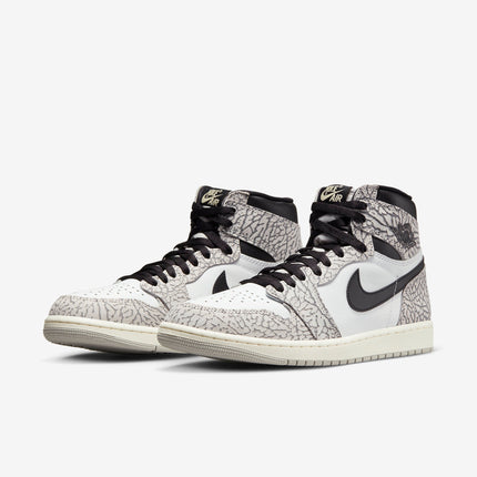 (Men's) Air Jordan 1 Retro High OG 'White Cement / Elephant Print' (2023) DZ5485-052 - SOLE SERIOUSS (3)