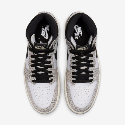 (Men's) Air Jordan 1 Retro High OG 'White Cement / Elephant Print' (2023) DZ5485-052 - SOLE SERIOUSS (4)