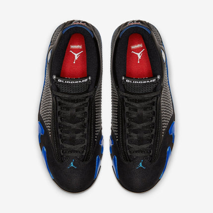 (Men's) Air Jordan 14 Retro S x Supreme 'Black' (2019) BV7630-004 - SOLE SERIOUSS (4)