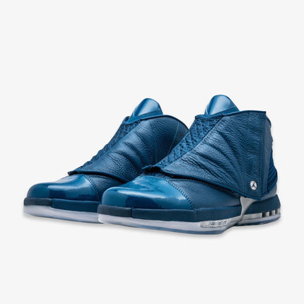 (Men's) Air Jordan 16 Retro x Trophy Room French Blue (2016) 854255-416 - SOLE SERIOUSS (2)
