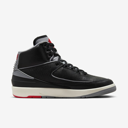 (Men's) Air Jordan 2 Retro 'Black Cement' (2023) DR8884-001 - SOLE SERIOUSS (2)