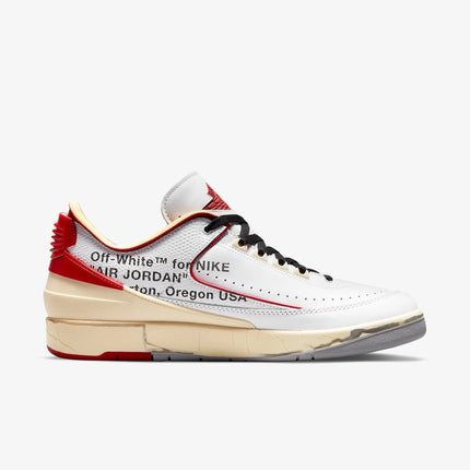 (Men's) Air Jordan 2 Retro Low SP x Off-White 'Varsity Red' (2021) DJ4375-106 - SOLE SERIOUSS (2)