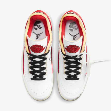 (Men's) Air Jordan 2 Retro Low SP x Off-White 'Varsity Red' (2021) DJ4375-106 - SOLE SERIOUSS (4)