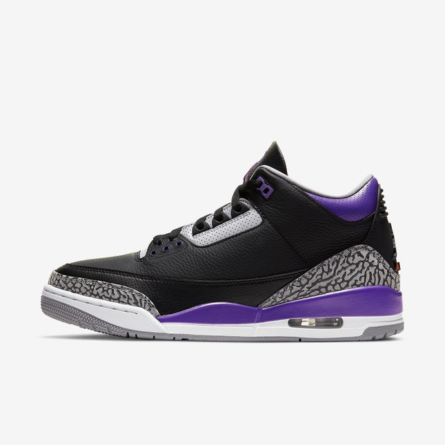 (Men's) Air Jordan 3 Retro 'Court Purple' (2020) CT8532-050 - SOLE SERIOUSS (1)