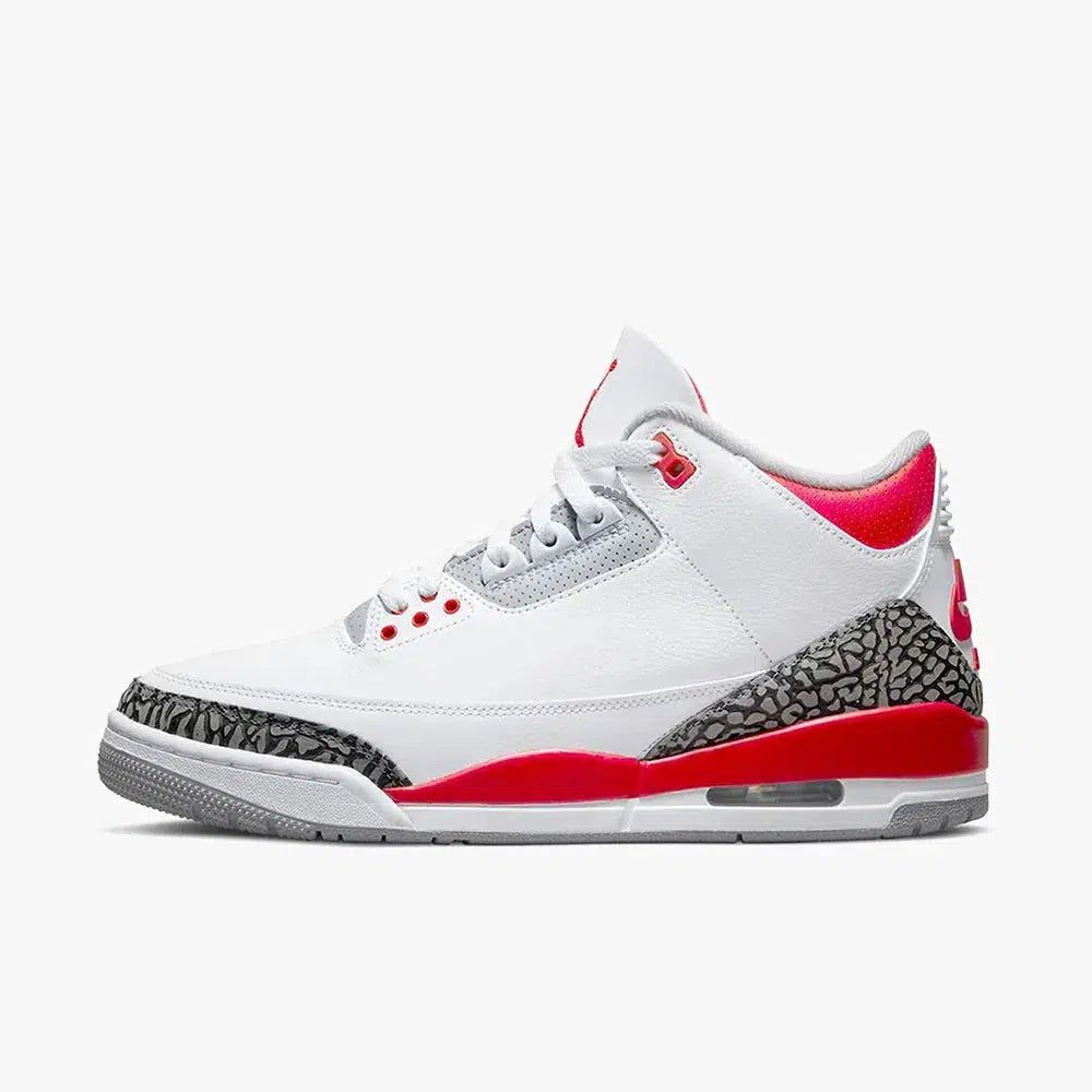 Jordan 3 fire red price on sale