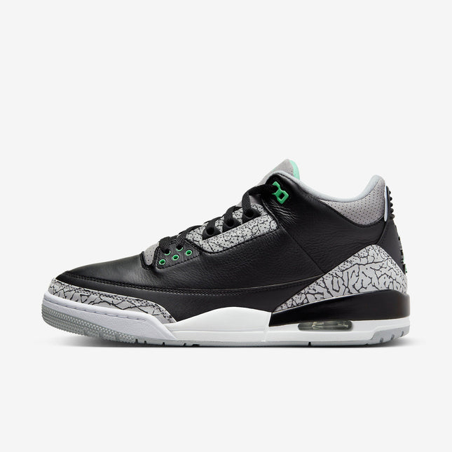 (Men's) Air Jordan 3 Retro 'Green Glow' (2024) CT8532-031 - Atelier-lumieres Cheap Sneakers Sales Online (1)