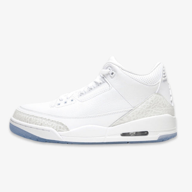 (Men's) Air Jordan 3 Retro 'Triple White / Pure Money' (2018) 136064-111 - SOLE SERIOUSS (1)