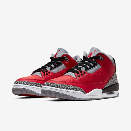 (Men's) Air Jordan 3 Retro Unite 'Red Cement' (Nike CHI) (2020) CU2277-600 (2020) CU2277-600 - SOLE SERIOUSS (3)