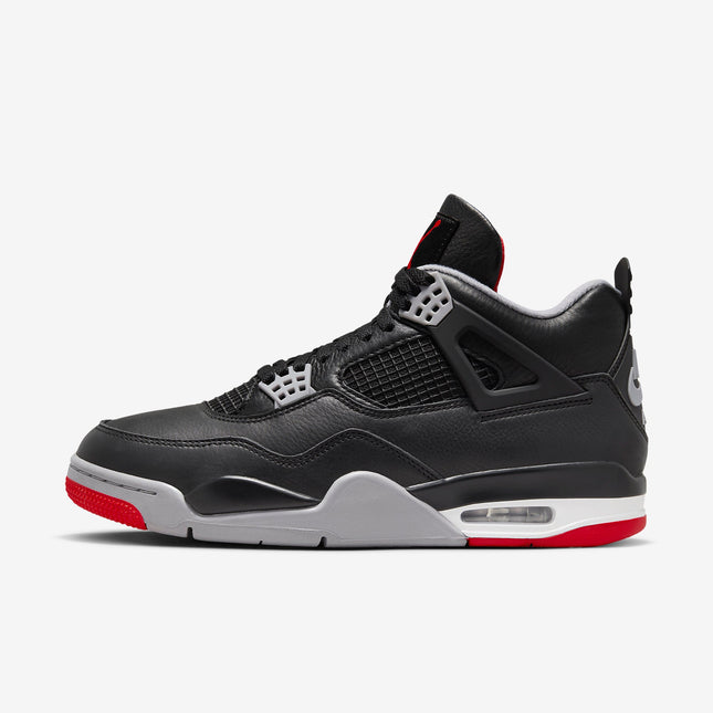 (Men's) Air Jordan 4 Retro 'Reimagined Bred' (2024) FV5029-006 - Atelier-lumieres Cheap Sneakers Sales Online (1)
