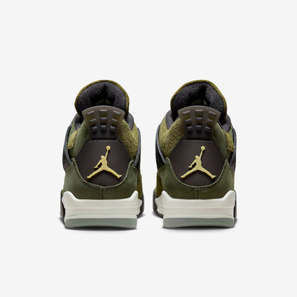 (Men's) Air Jordan 4 Retro SE Craft 'Medium Olive Canvas' (2023) FB9927-200 - SOLE SERIOUSS (5)