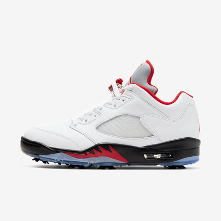 (Men's) Air Jordan 5 Low Golf 'Fire Red' (2020) CU4523-100 - SOLE SERIOUSS (1)