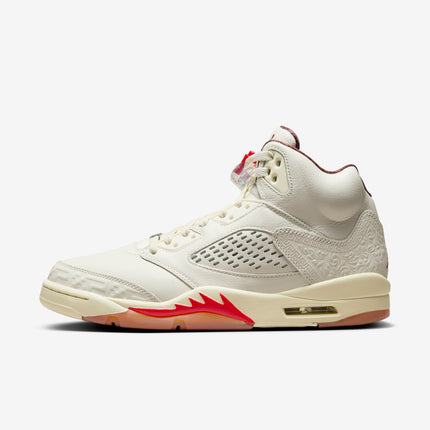 (Men's) Air Jordan 5 Retro El Grito 'Sail' (2024) HF8833-100 - SOLE SERIOUSS (1)