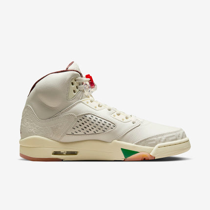 (Men's) Air Jordan 5 Retro El Grito 'Sail' (2024) HF8833-100 - SOLE SERIOUSS (2)