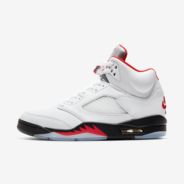 (Men's) Air Jordan 5 Retro 'Fire Red' (2020) DA1911-102 - SOLE SERIOUSS (1)