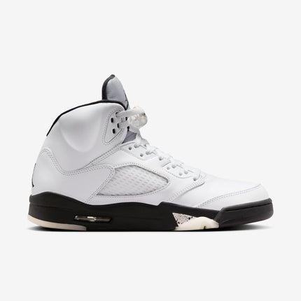 (Men's) Air Jordan 5 Retro 'Reverse Metallic / Oreo 2.0' (2024) DD0587-110 - SOLE SERIOUSS (2)